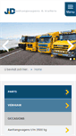 Mobile Screenshot of jvdaanhangwagens.nl